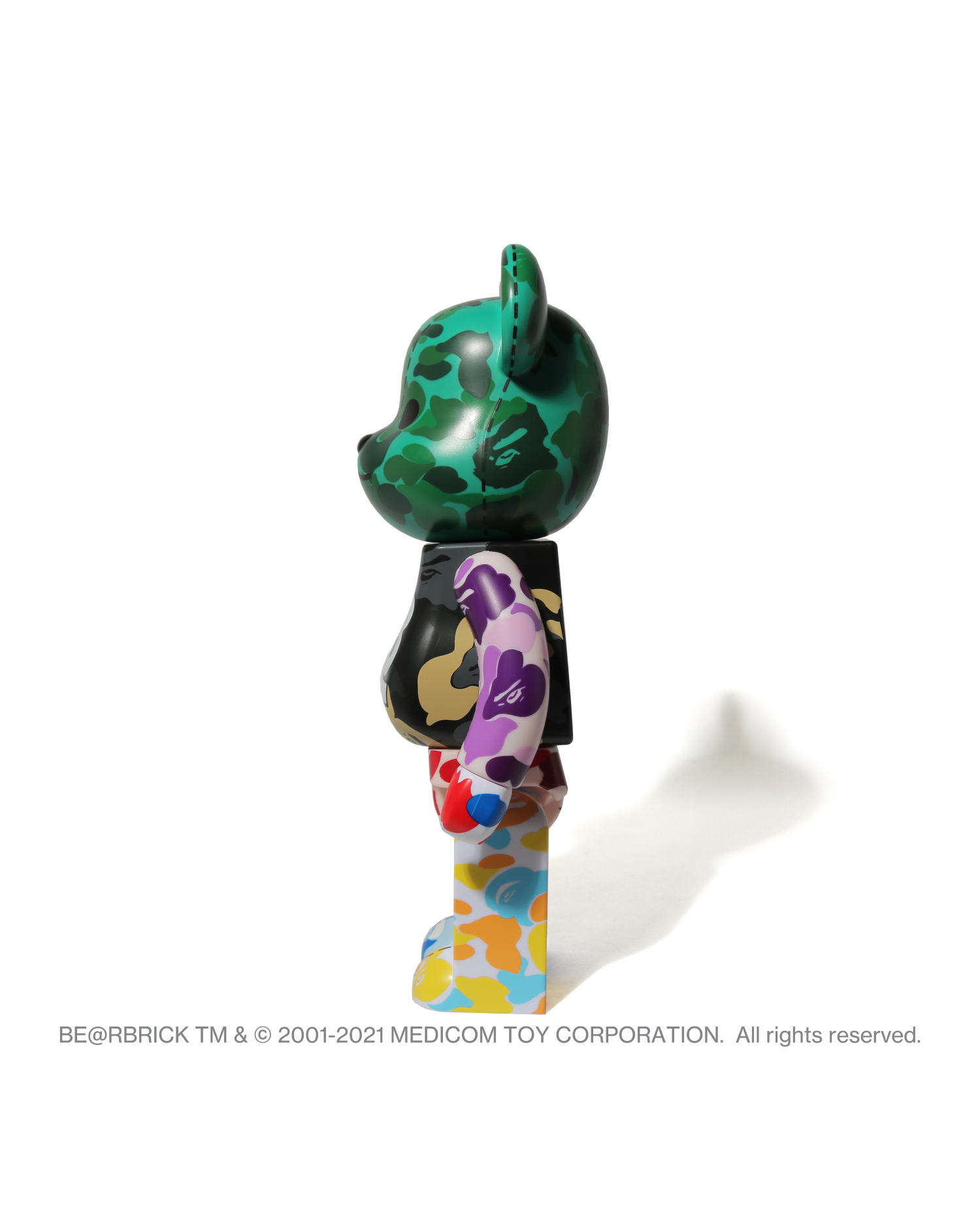 A BATHING APE® BE@RBRICK 联乘系列28th Anniversary Bape Camo 400% 公仔