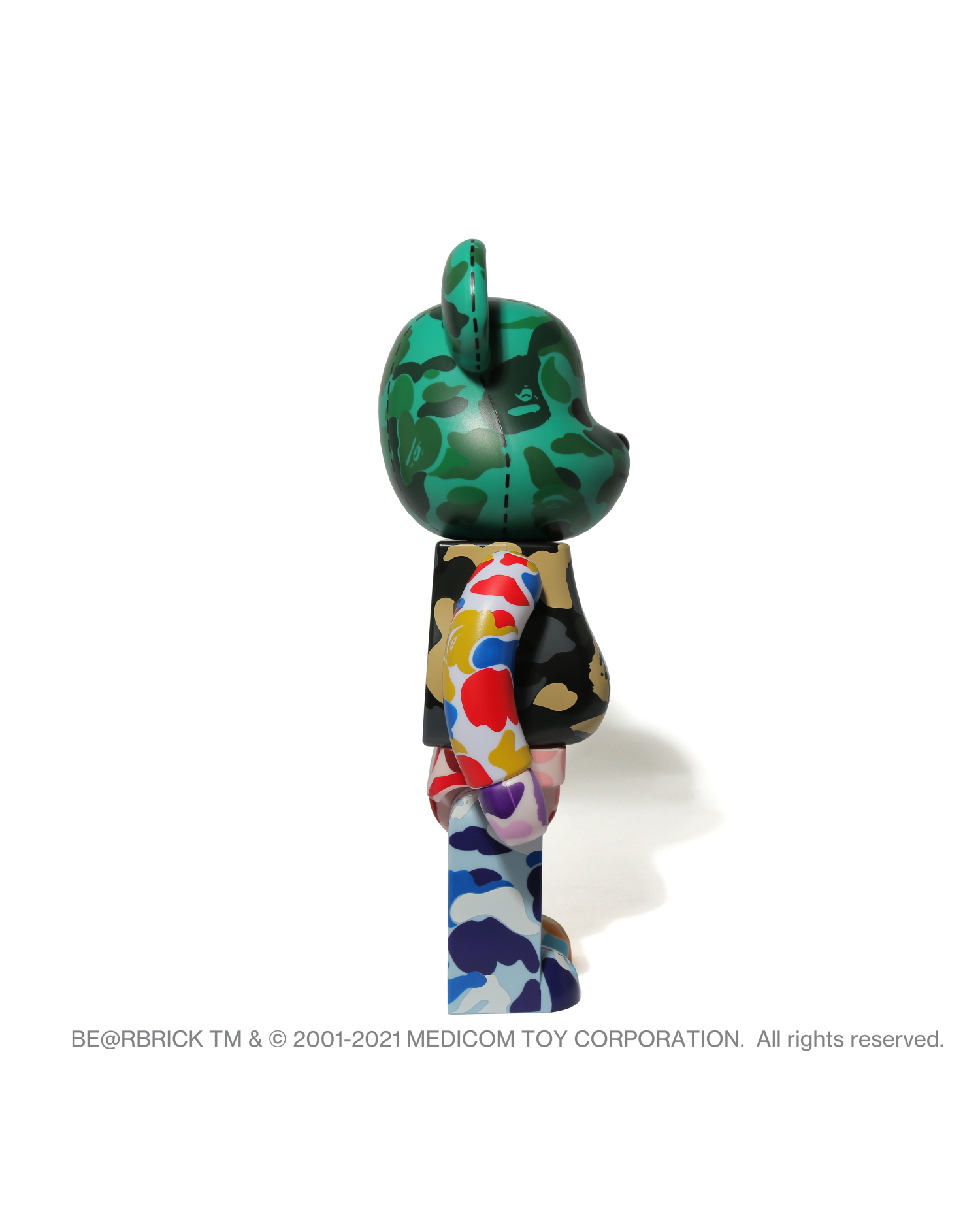 A BATHING APE® BE@RBRICK 联乘系列28th Anniversary Bape Camo 400% 公仔