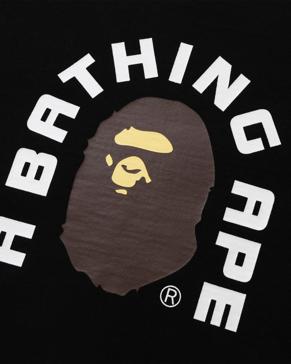 a bathing ape 猿人头印花圆领卫衣