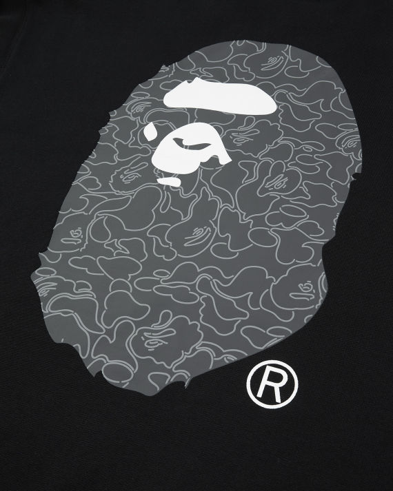 a bathing ape03 猿人头印花卫衣