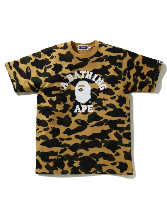 1st camo 猿人头印花 t 恤