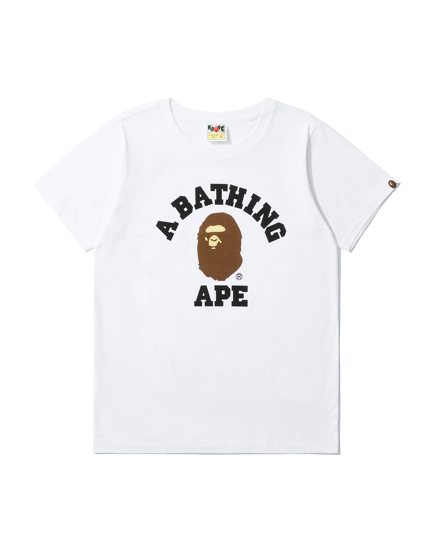 A BATHING APE® 猿人头印花T 恤