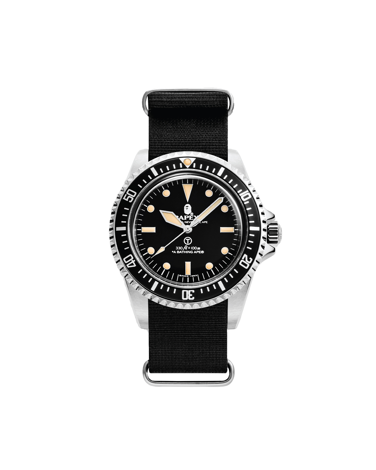 A BATHING APE® Type 1 BAPEX® 指针式手表