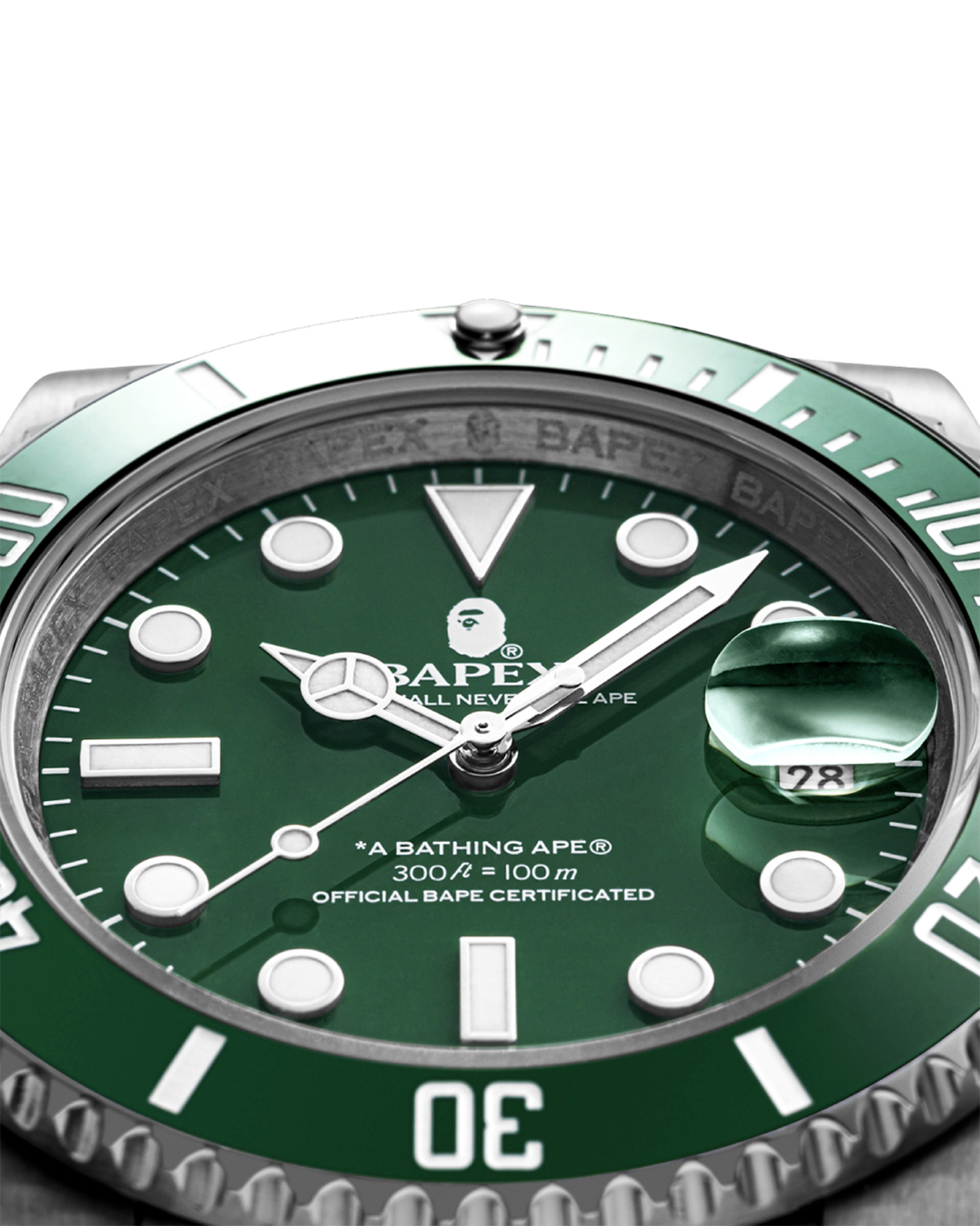 A BATHING APE® Type 1 BAPEX 指针式手表