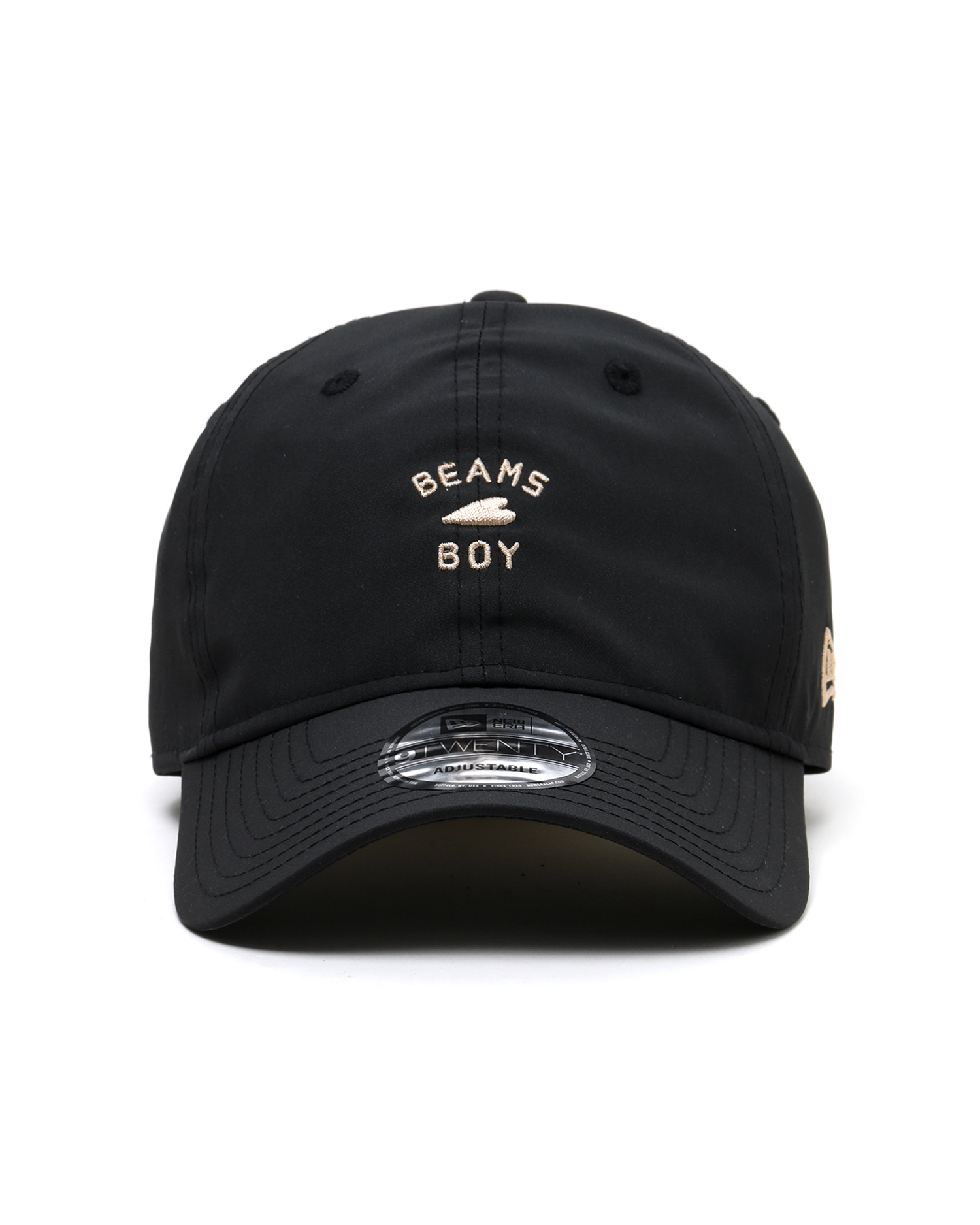 BEAMS BOY New Era 联乘系列logo 刺绣棒球帽