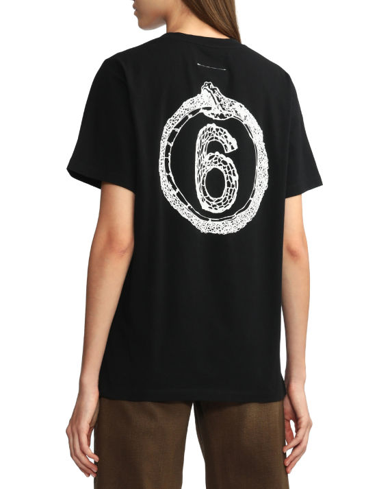 mm6 maison margiela 线描数字印花 t 恤