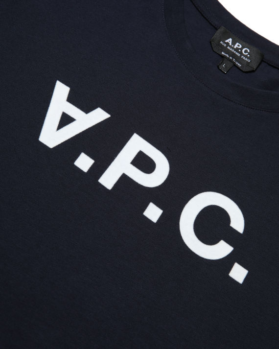 a.p.c. logo 植绒 t 恤
