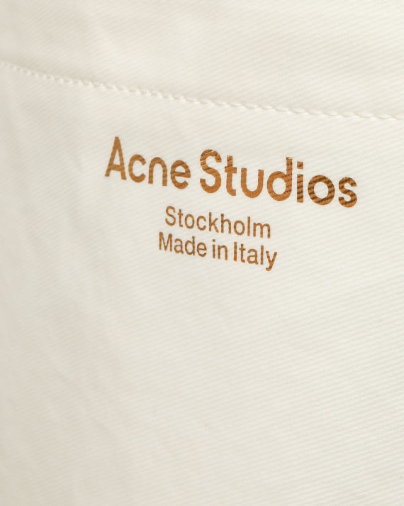 acne studios logo 印花手提包