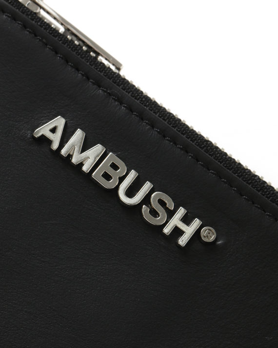 ambush logo 缀饰拉链钱包