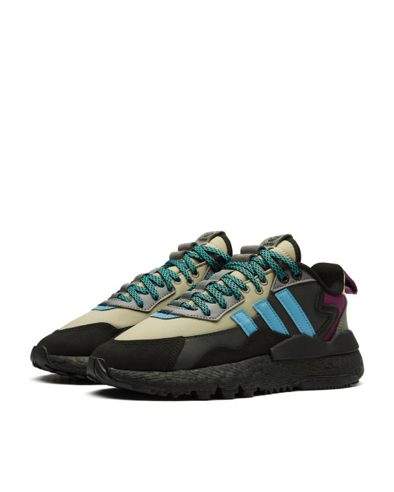 adidas Nite Jogger 拼色系带运动鞋