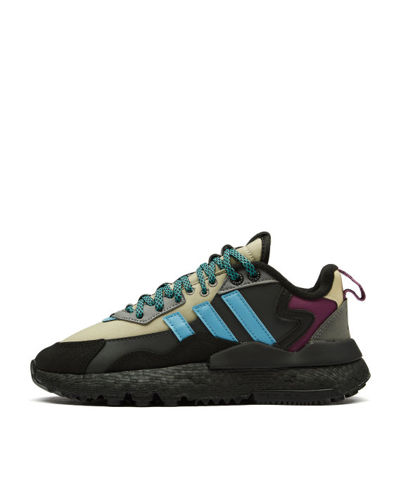 adidas Nite Jogger 拼色系带运动鞋