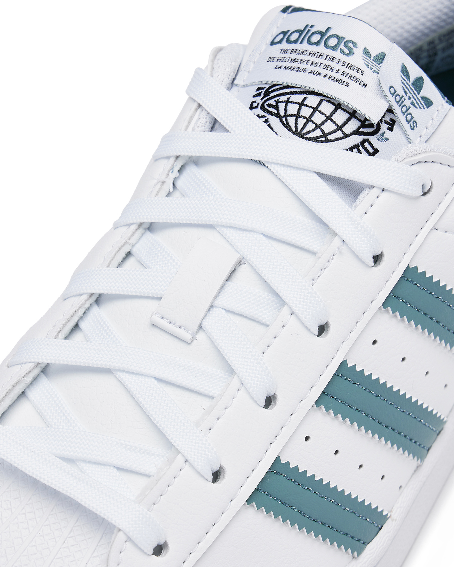 adidas Superstar 条纹边饰贝壳头运动鞋