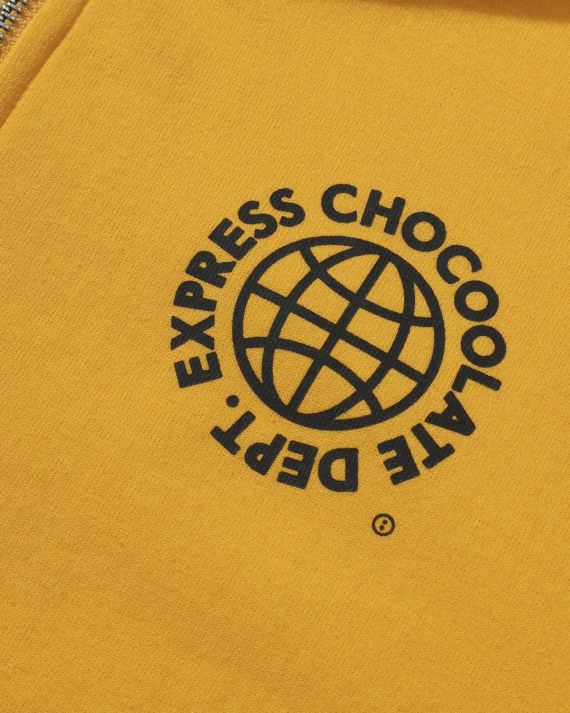 chocoolate logo 印花连帽外套