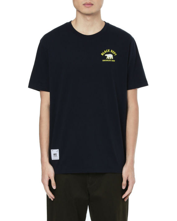 chocoolate 饰 logo 北极熊印花 t 恤