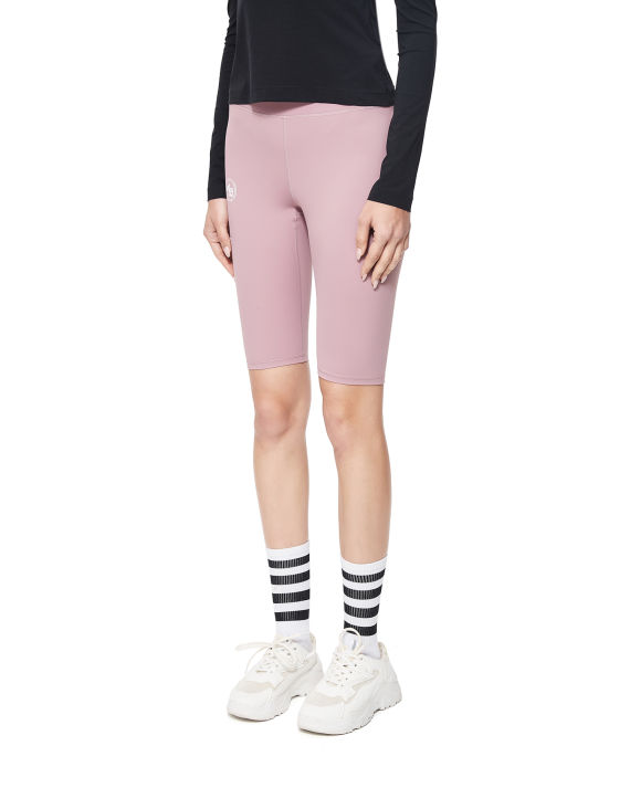 b ab logo 印花骑行短裤