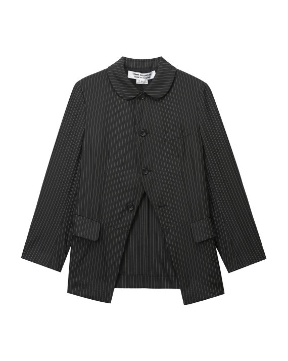 Comme des Garçons Comme des Garçons 彼得潘领条纹夹克