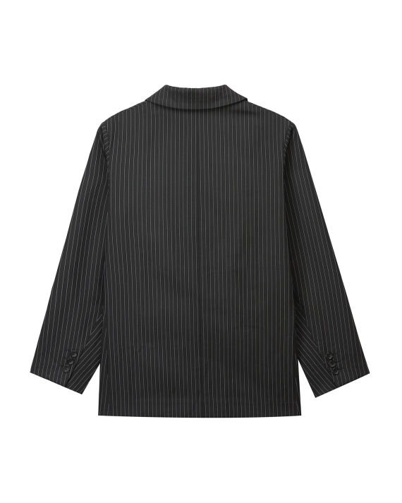 Comme des Garçons Comme des Garçons 彼得潘领条纹夹克