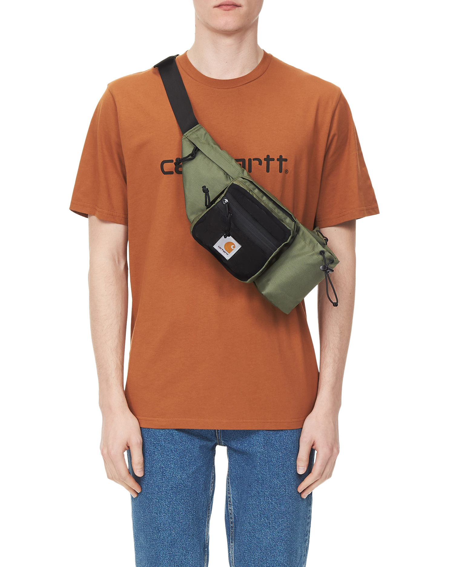 Carhartt WIP Logo 缝饰口袋腰包