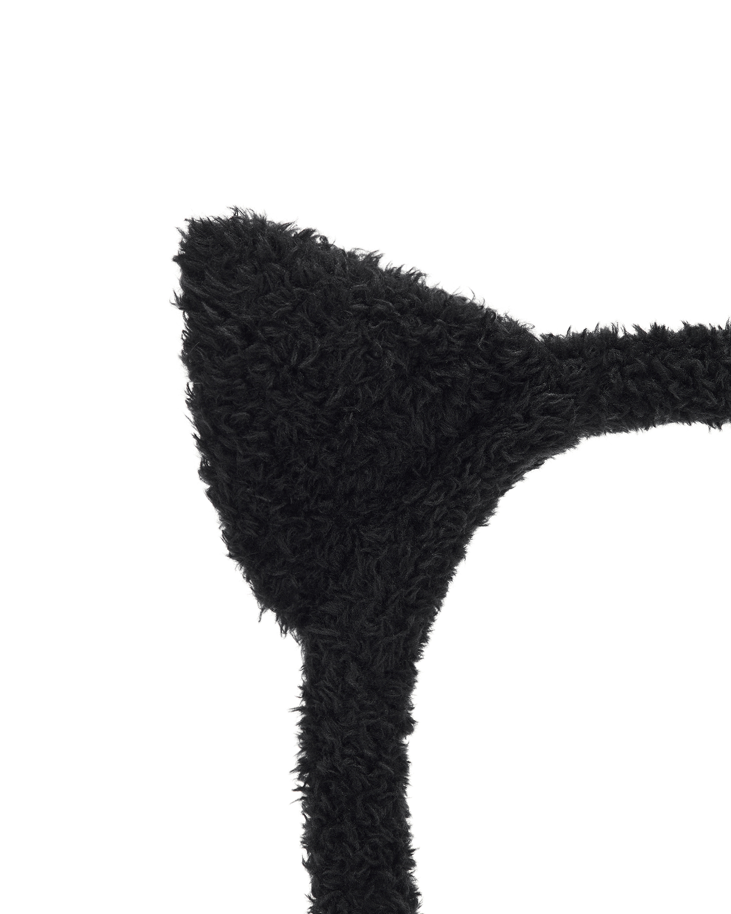 未使用品　CHARLES JEFFREY LOVERBOY ブラック ネコ耳 Charles Jeffrey LOVERBOY ⭐︎猫耳ビーニー