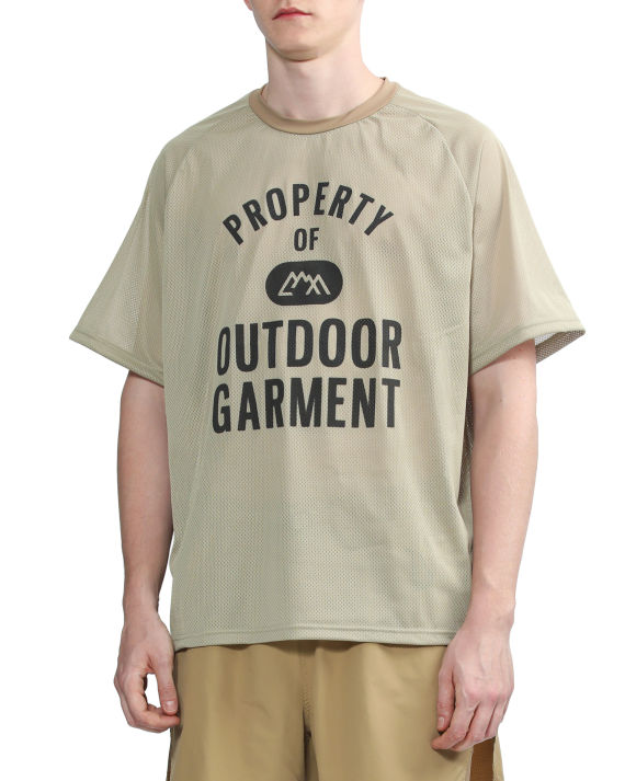 comfy outdoor garment logo 印花 t 恤