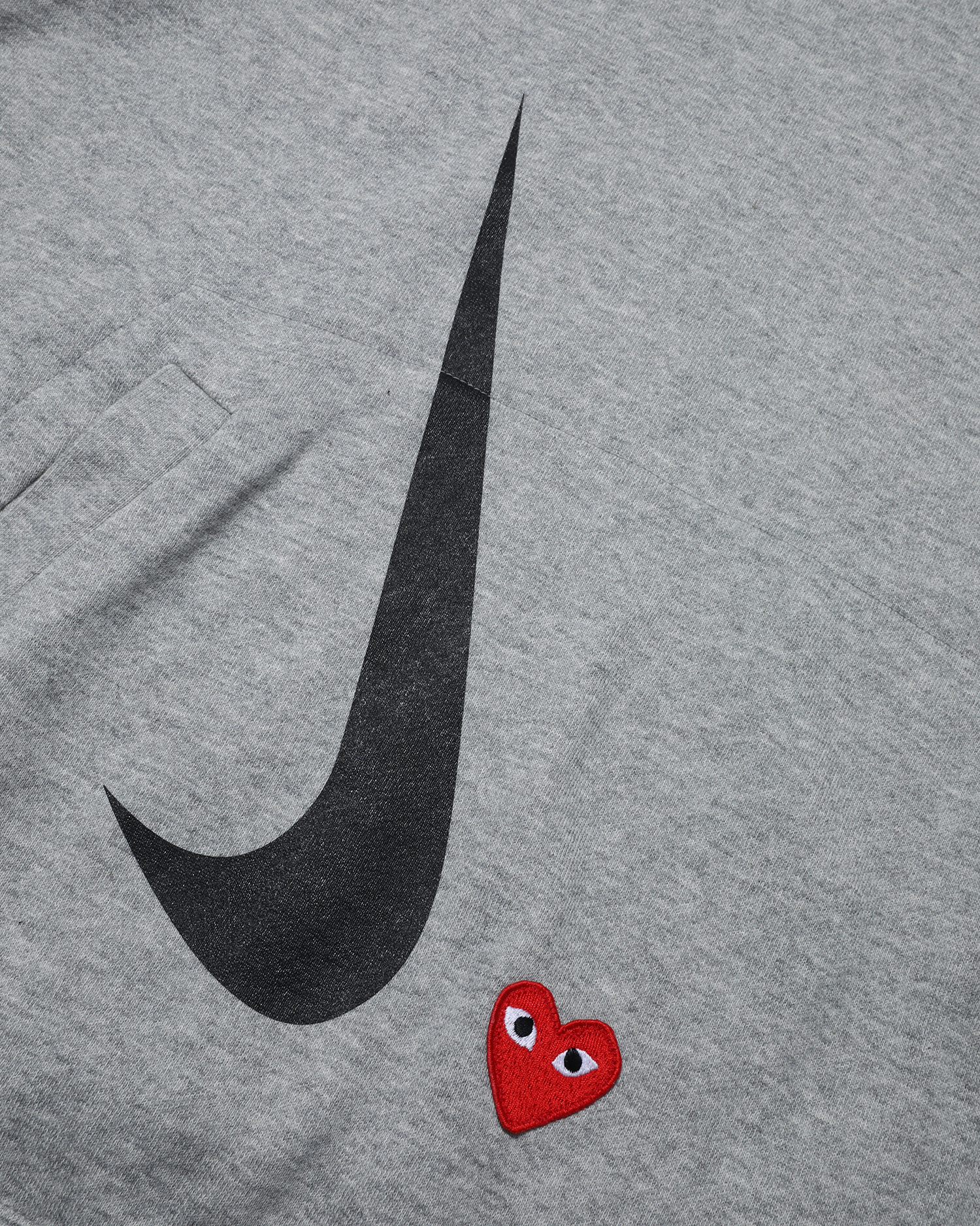 Play Comme des Garçons Nike 联乘系列Logo 印花连帽卫衣