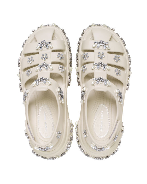 Simone Rocha CROCS 联乘系列 串珠缀饰绊带凉鞋