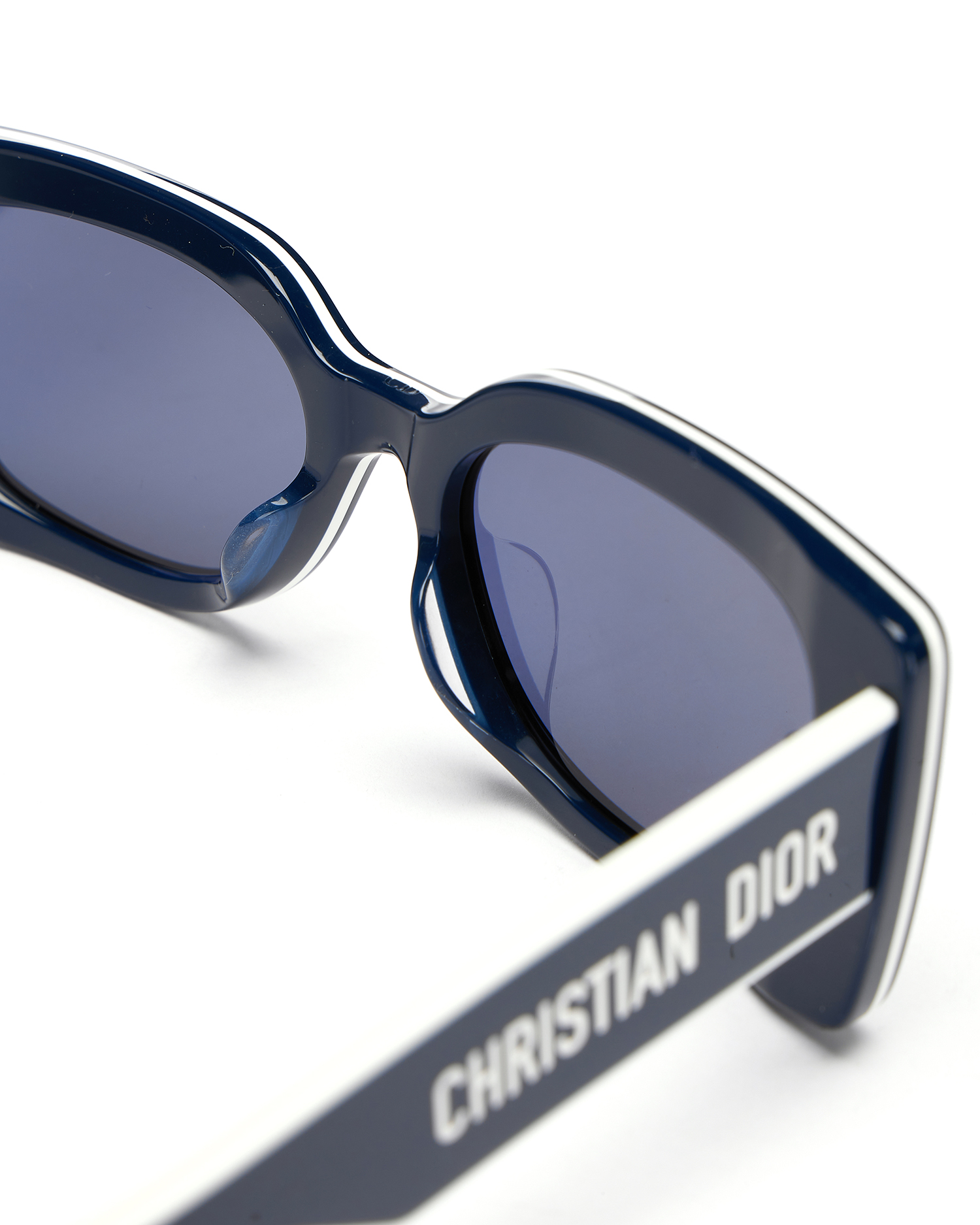 CHRISTIAN DIOR 方形镜框太阳眼镜