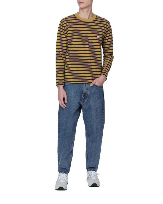 danton logo 缝饰条纹 t 恤