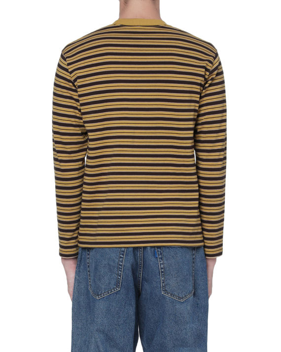 danton logo 缝饰条纹 t 恤