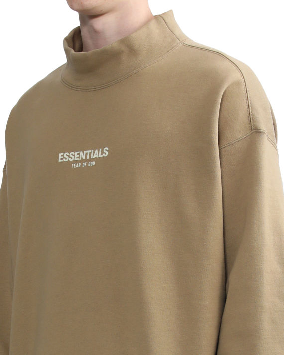 essentials 后背 logo 植绒卫衣