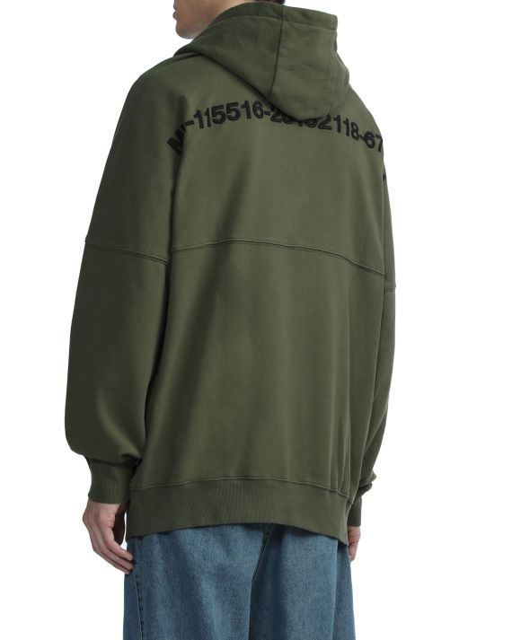 bigfoot 刺绣连帽卫衣