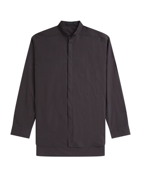 fear of god 标签缝饰落肩衬衫