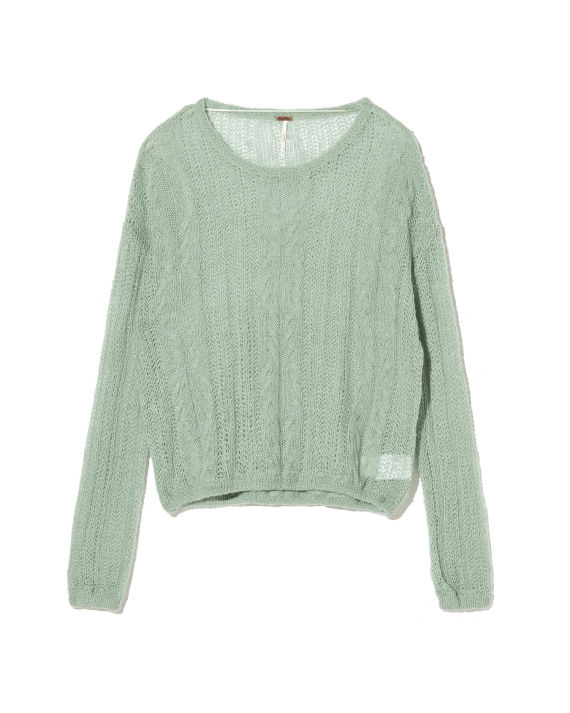 Free People 微透视效果针织衫