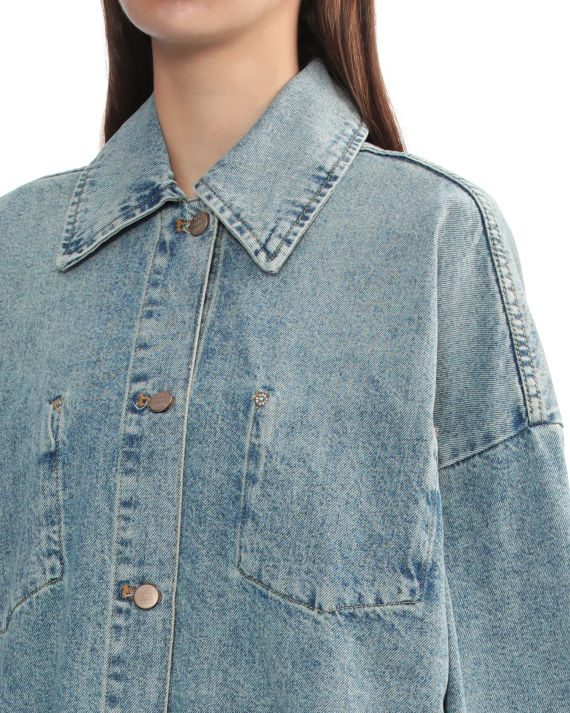 FREE PEOPLE 工装牛仔夹克