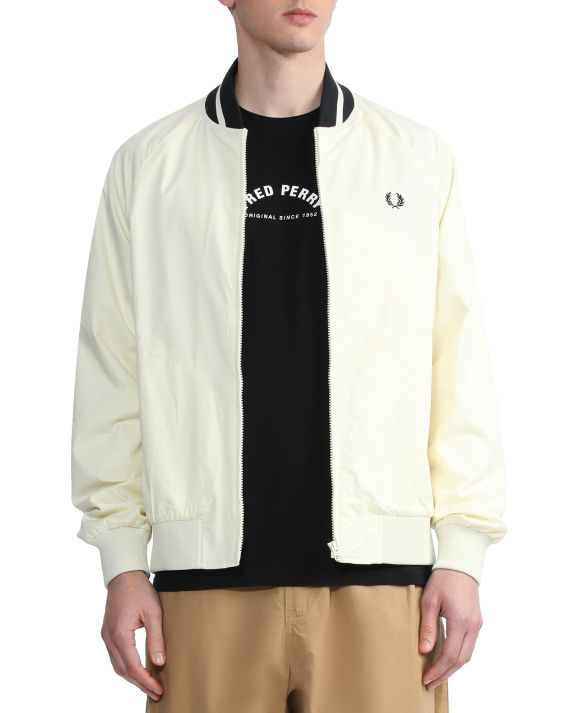 fred perry logo 刺绣飞行员夹克