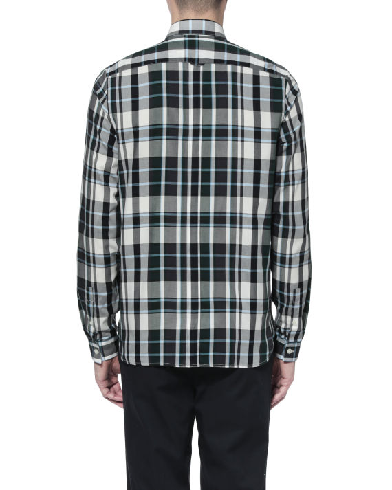 FRED PERRY Logo 刺绣格纹衬衫