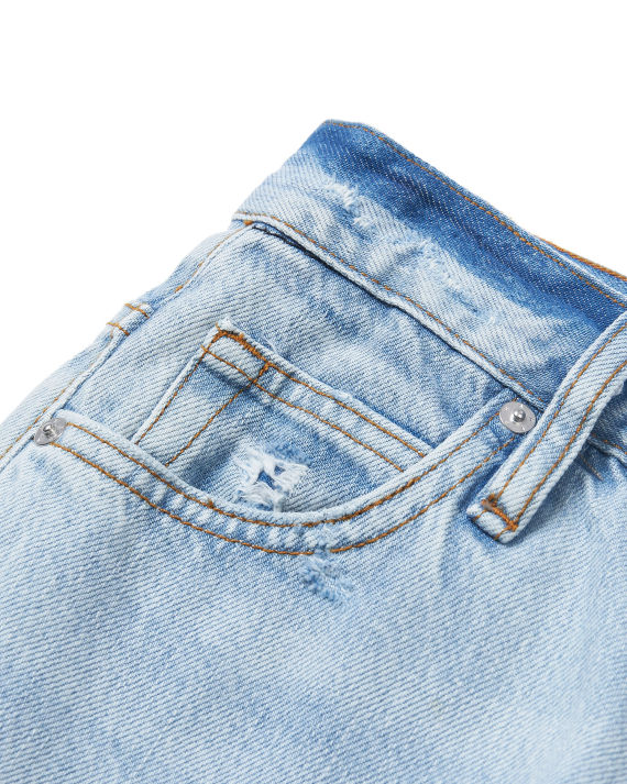 frame 磨损设计饰口袋露踝牛仔裤