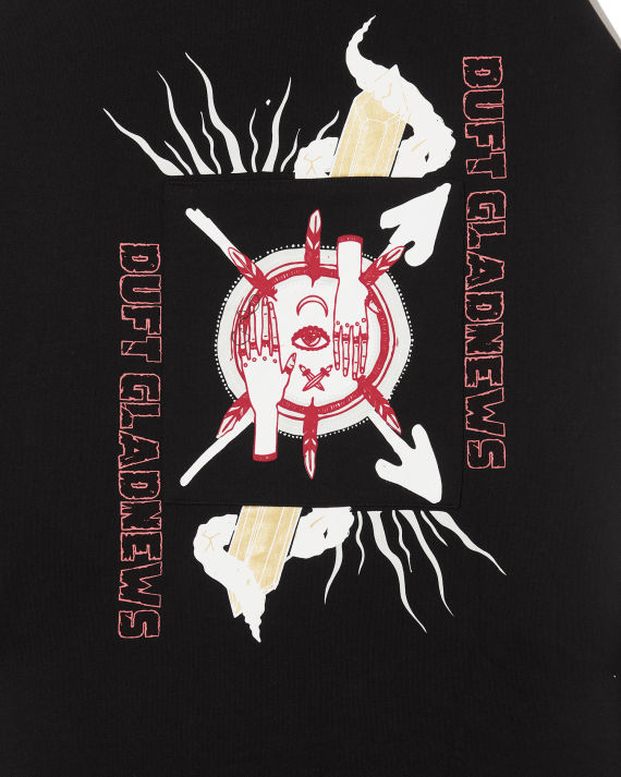 glad news 不规则下摆连帽连衣裙