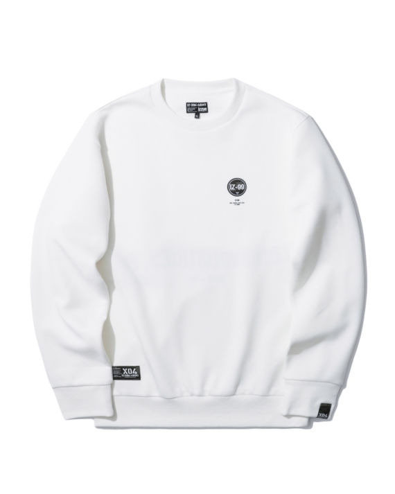 izzue logo 刺绣圆领卫衣