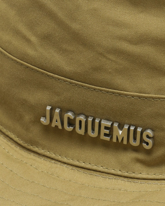 jacquemus logo 缀饰磨边遮阳帽