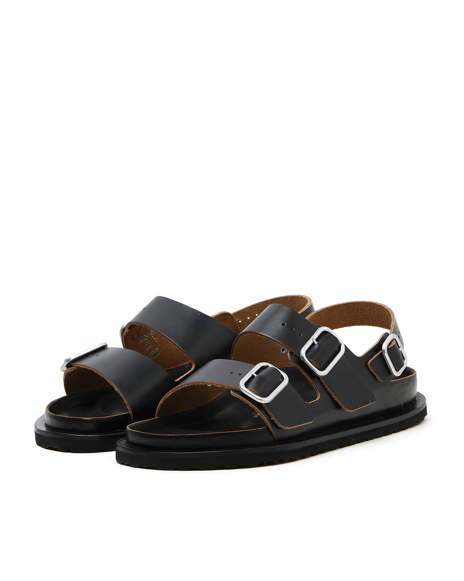 JIL SANDER Birkenstock 联乘系列Milano 饰扣带凉鞋