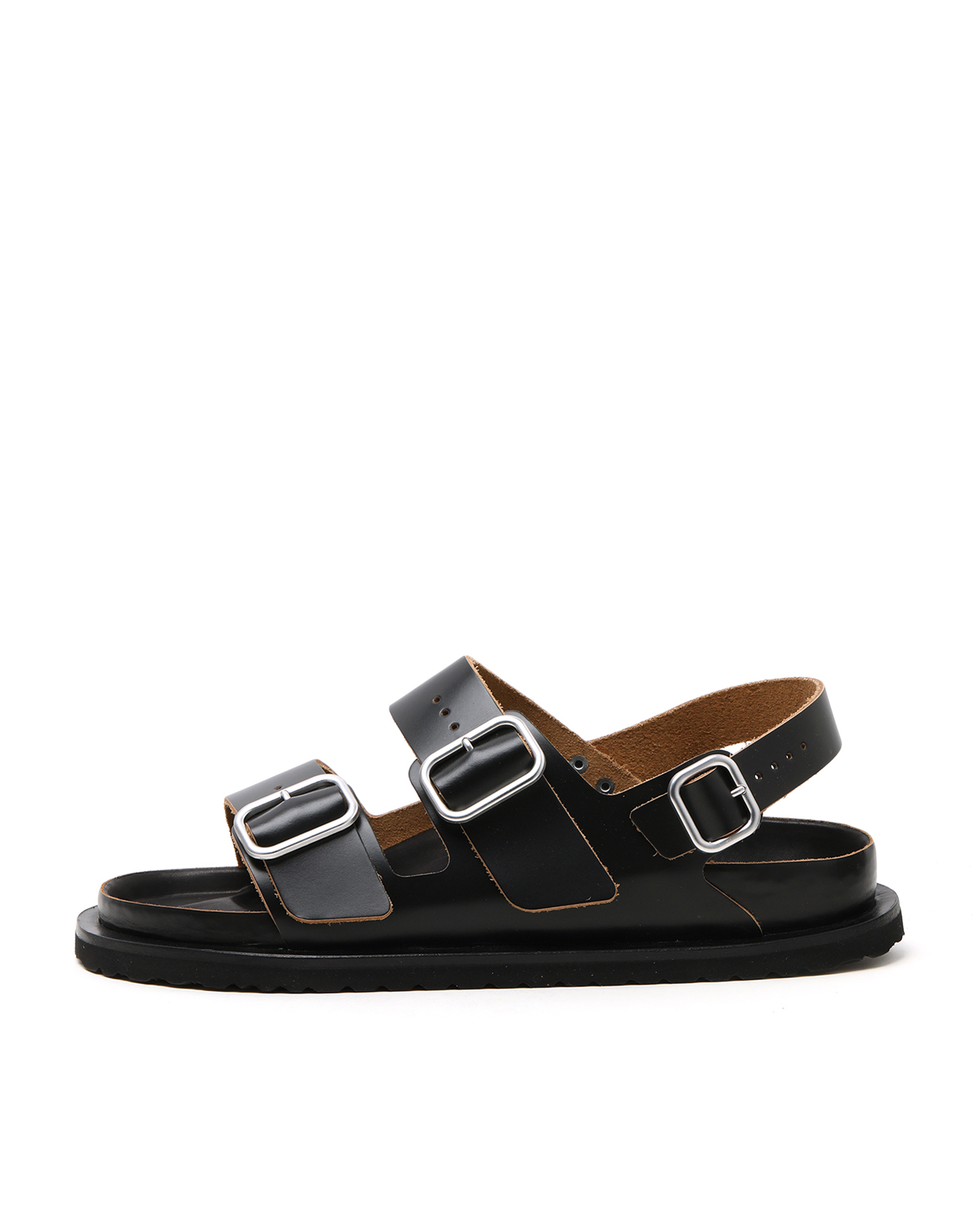 JIL SANDER Birkenstock 联乘系列Milano 饰扣带凉鞋