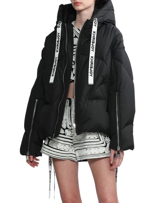 khrisjoy 绗缝连帽羽绒服