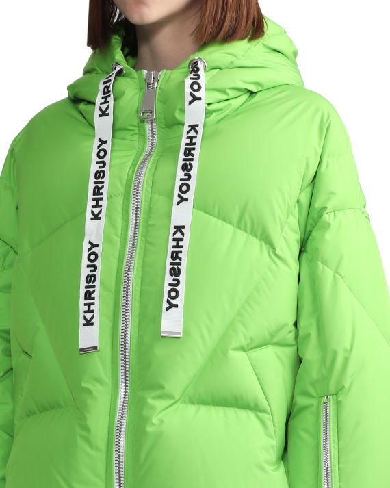 khrisjoy 绗缝连帽羽绒服