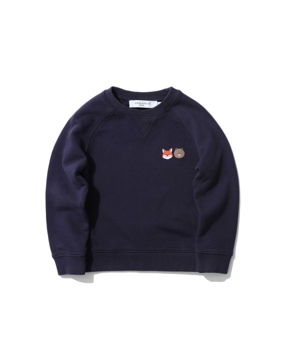 maison kitsune07 line friends 联乘系列 主题印花卫衣