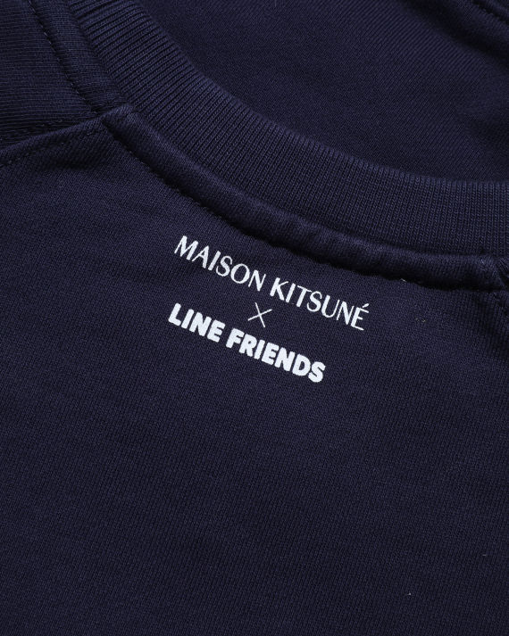 maison kitsune07 line friends 联乘系列 主题印花卫衣
