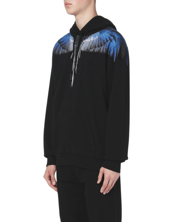 marcelo burlon county of milan 翅膀印花连帽卫衣