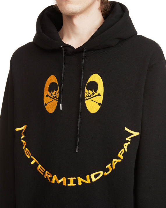 mastermind  japan 笑脸徽标刺绣连帽卫衣