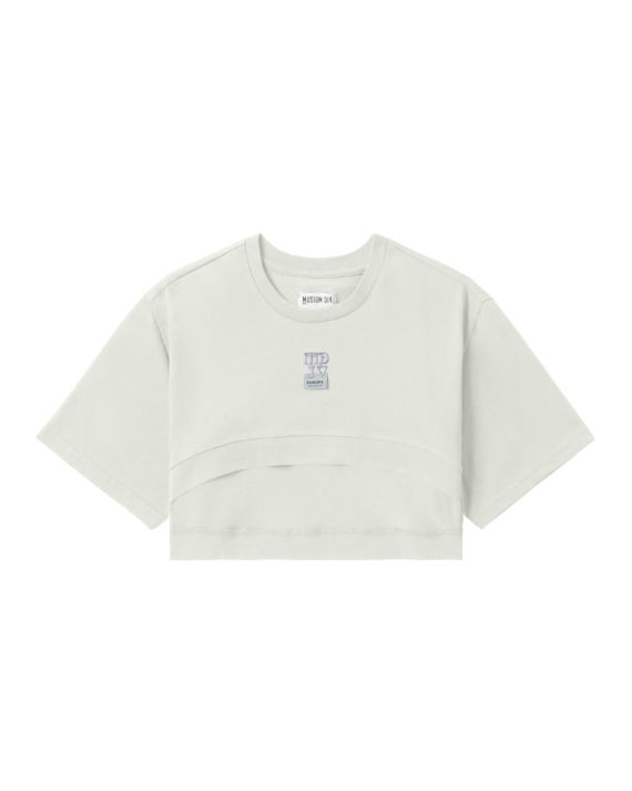 MUSIUM DIV. Logo 刺绣配背心内搭 T 恤