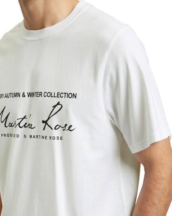 martine rose logo 印花 t 恤